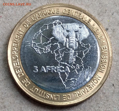 Габон 4500 франков 2005 биметалл до 22-00 20.07 - IMAG2771_2