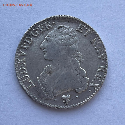Франция Людовик XVI 1 экю 1786 г. с 200 р. до 19.07.2021 - IMG_2313.JPG