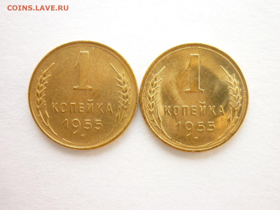 1 копейка 1955г.-2шт., ЯРКИЕ, до 25.07.21г., 21.00 - P1130906.JPG