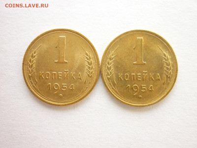 1 копейка 1954г.-2шт., ЯРКИЕ, до 25.07.21г., 21.00 - P1130894.JPG