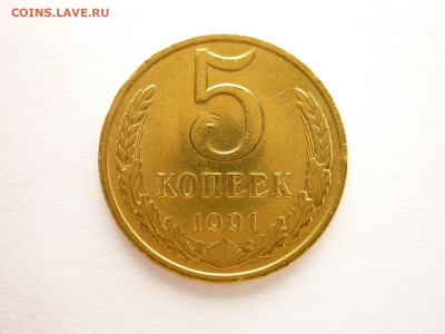 5 копеек 1991м, лучи солнца паполз. на земн. шар, до 25.07. - P1130649.JPG