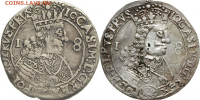 Орты 1657, 1656 Яна Казимира- полинность, стоимость? - ort 1656-2