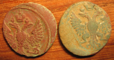 денга 1748,1750 смещение штемпеля - 1д2а