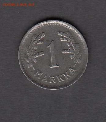 Финляндия 1951 1 марка до 26 07 - 3