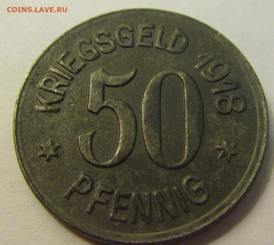 Нотгельд 50 пф 1918 Зиген №1 27.07.2021 22:00 МСК - CIMG9844.JPG