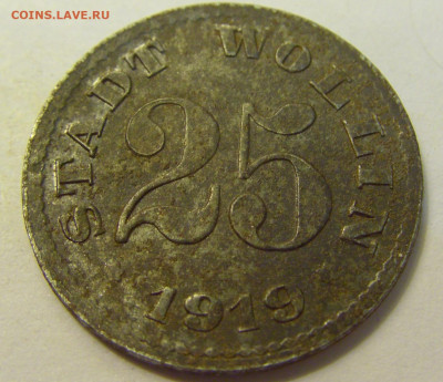 Нотгельд 25 пф 1919 Воллин №1 27.07.2021 22:00 МСК - CIMG9900.JPG