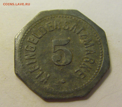 Нотгельд 5 пф 1917 Бамберг №3 27.07.2021 22:00 МСК - CIMG9940.JPG