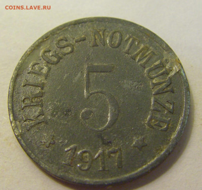 Нотгельд 5 пф 1917 Арцберг №1 27.07.2021 22:00 МСК - CIMG9948.JPG