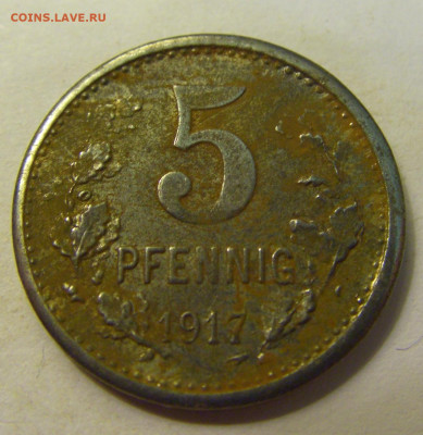 Нотгельд 5 пф 1917 Унна №1 27.07.2021 22:00 МСК - CIMG9984.JPG