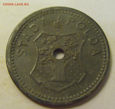 Нотгельд 5 пф 1918 Апольда №1 27.07.2021 22:00 МСК - CIMG0003.JPG