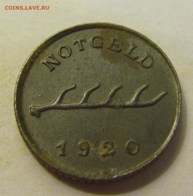 Нотгельд 2 пф 1920 Ройтдинген №1 27.07.2021 22:00 МСК - CIMG0031.JPG