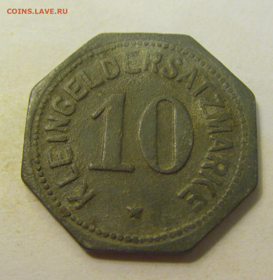 Нотгельд 10 пф 1917 Бамберг №1 27.07.2021 22:00 МСК - CIMG0045.JPG