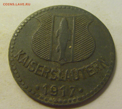 Нотгельд 10 пф 1917 Кайзерслаутерн №1 27.07.2021 22:00 МСК - CIMG0083.JPG