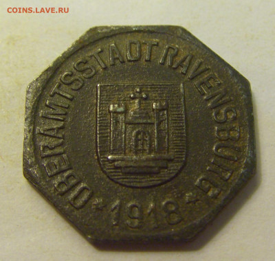 Нотгельд 10 пф 1918 Равенсбург №1 27.07.2021 22:00 МСК - CIMG0131.JPG
