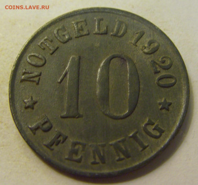 Нотгельд 10 пф 1920 Ольпе №1 27.07.2021 22:00 МСК - CIMG0213.JPG