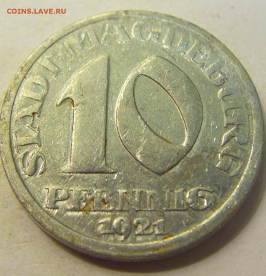 Нотгельд 10 пф 1921 Магдебург №1 27.07.2021 22:00 МСК - CIMG0221.JPG