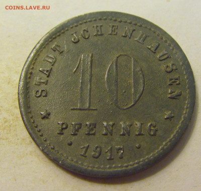 Нотгельд 10 пф 1917 Ихенхаузен №1 27.07.2021 22:00 МСК - CIMG0237.JPG