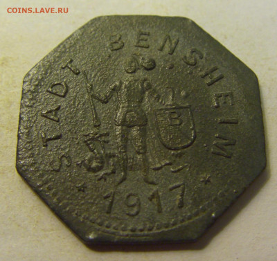 Нотгельд 10 пф 1917 Бенсхайм №1 27.07.2021 22:00 МСК - CIMG0335.JPG