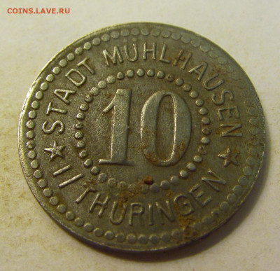 Нотгельд 10 пф 1917 Туринген №3 27.07.2021 22:00 МСК - CIMG0353.JPG