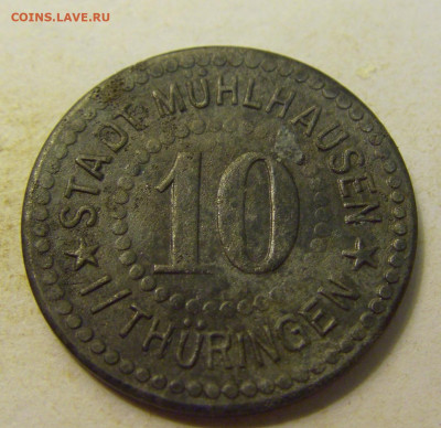 Нотгельд 10 пф 1917 Туринген №4 27.07.2021 22:00 МСК - CIMG0357.JPG