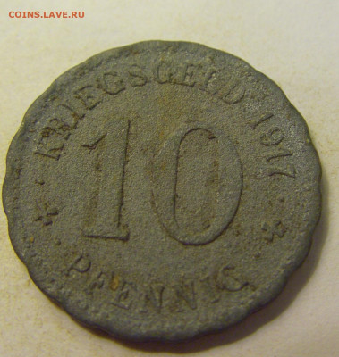 Нотгельд 10 пф 1917 Хаген №3 27.07.2021 22:00 МСК - CIMG0409.JPG