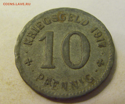 Нотгельд 10 пф 1917 Хаген №4 27.07.2021 22:00 МСК - CIMG0413.JPG