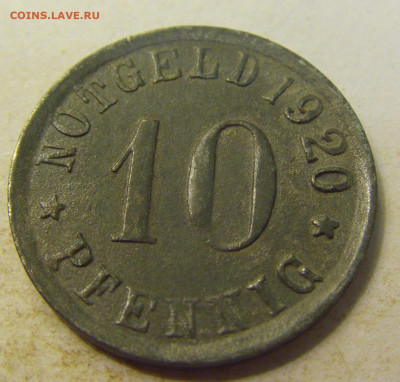 Нотгельд 10 пф 1920 Ольпе №3 27.07.2021 22:00 МСК - CIMG0457.JPG