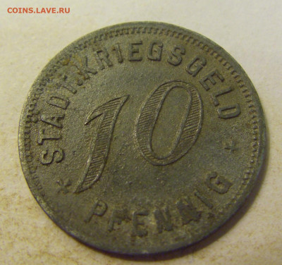 Нотгельд 10 пф 1917 Гюльтиг №3 27.07.2021 22:00 МСК - CIMG0521.JPG