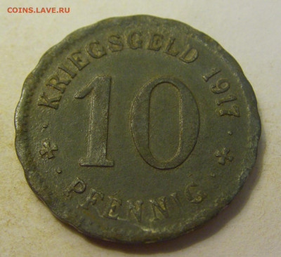 Нотгельд 10 пф 1917 Хаген №3 27.07.2021 22:00 МСК - CIMG0549.JPG