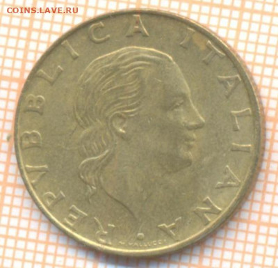 Италия 200 лир 1995, 20 лир 1958 г, до 25.07.2021 г. 22.0 - Италия 200 лир 1995 2910а