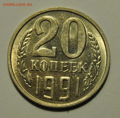 20 копеек 1991 М Федорин №176 25.07.2021 в 22-00 мск - DSC_4175.JPG