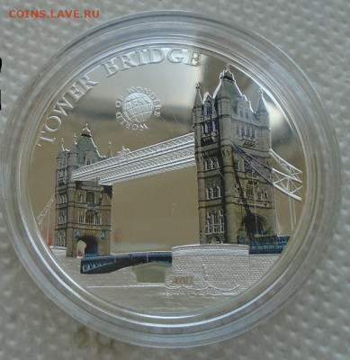 Палау 5 долларов, 2011 Тауэрский мост пруф до 29.07.2021 - DSC07339.JPG