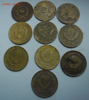 1 копейка  10шт.  1927.28.31.32.36.37.38.39.49.57гг - SAM_4175.JPG