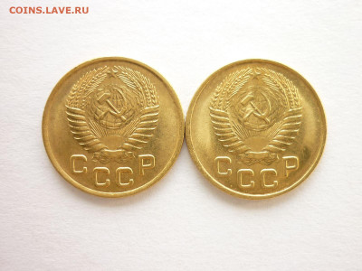 1 копейка 1953г. - 2 шт., ЯРКИЕ, до 01.08.21г., 21.00 - P1130885.JPG