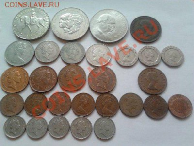 Монеты разных стран и номиналов (пополняемая). - 102 великобритания.