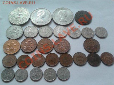 Монеты разных стран и номиналов (пополняемая). - 102 великобритания