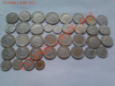 Монеты разных стран и номиналов (пополняемая). - 101 турция.