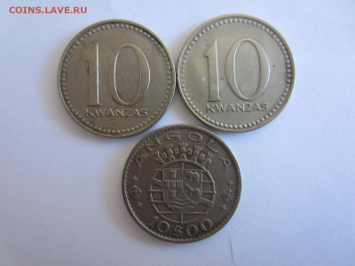 АНГОЛА 10 эскудо 1969 и др. - 3 шт. до 2.08 в 22.00 мск - IMG_2033.JPG