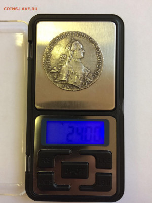 Рубли 1762,1775,1786 на подлинность и оценку - 3BF85478-A88B-4A45-99CE-095CA004A3E2