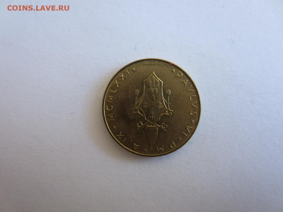 ВАТИКАН 20 лир 1970 до 2.08 в 22.00 мск - IMG_2056.JPG