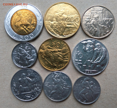 Сан-Марино 1-500 лир 1994 ФИКС до 30.07 - IMAG2953_2