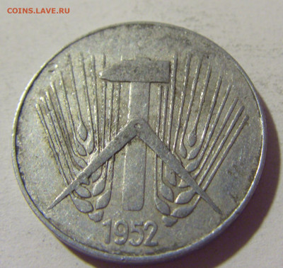 10 пфеннигов 1952 Е ГДР №1 03.08.2021 22:00 МСК - CIMG2515.JPG