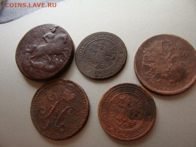 1 коп 1840; 2 коп 1757,1863,1871,1909 - DSC04770.JPG