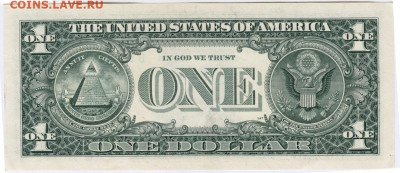 США 1 доллара 2006 г. до 07.08.21 г. в 23.00 - 003