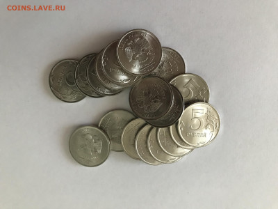 5 рублей 2013 СПМД UNC - 250 шт. - 5 рублей 2013 СПМД_1.JPG