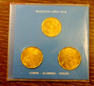 АРГЕНТИНА - ЧМ по футболу БУКЛЕТ до 10.08, 22.00 - Аргентина-78 футбол 3 монеты книжечка-2