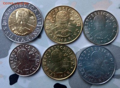 Сан-Марино 10-500 лир 1999 ФИКС до 04.08 - IMAG3063~2