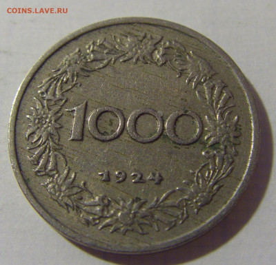 1000 крон 1924 Австрия №1 08.08.2021 22:00 МСК - CIMG2915.JPG