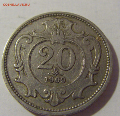 20 геллеров 1909 Австрия №2 08.08.2021 22:00 МСК - CIMG2931.JPG
