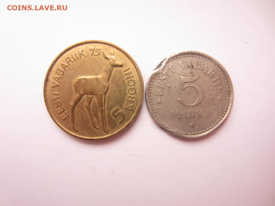 ЭСТОНИЯ 5 марок 1922, 5 крон 1993 до 9.08 в 22.00 мск - IMG_2146.JPG